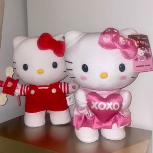 Hello Kitty animated plush Set Of 2